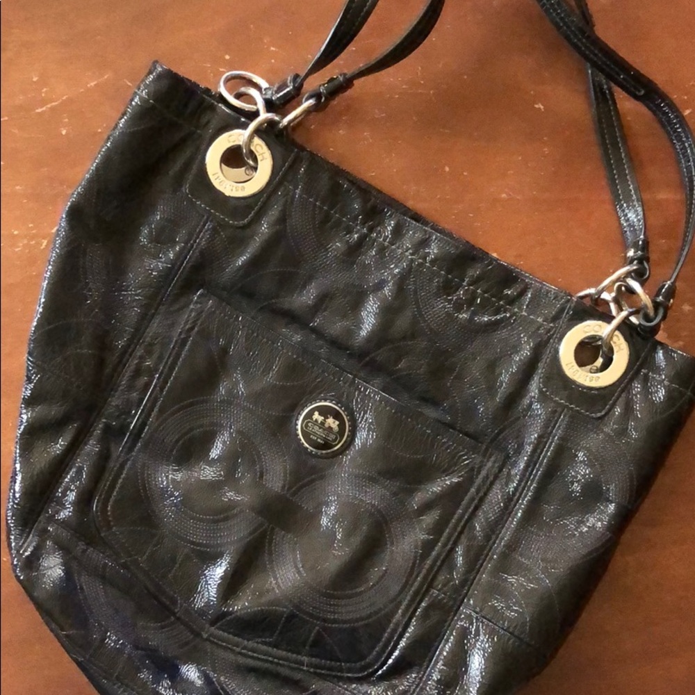 Authentic Coach Alex bag black